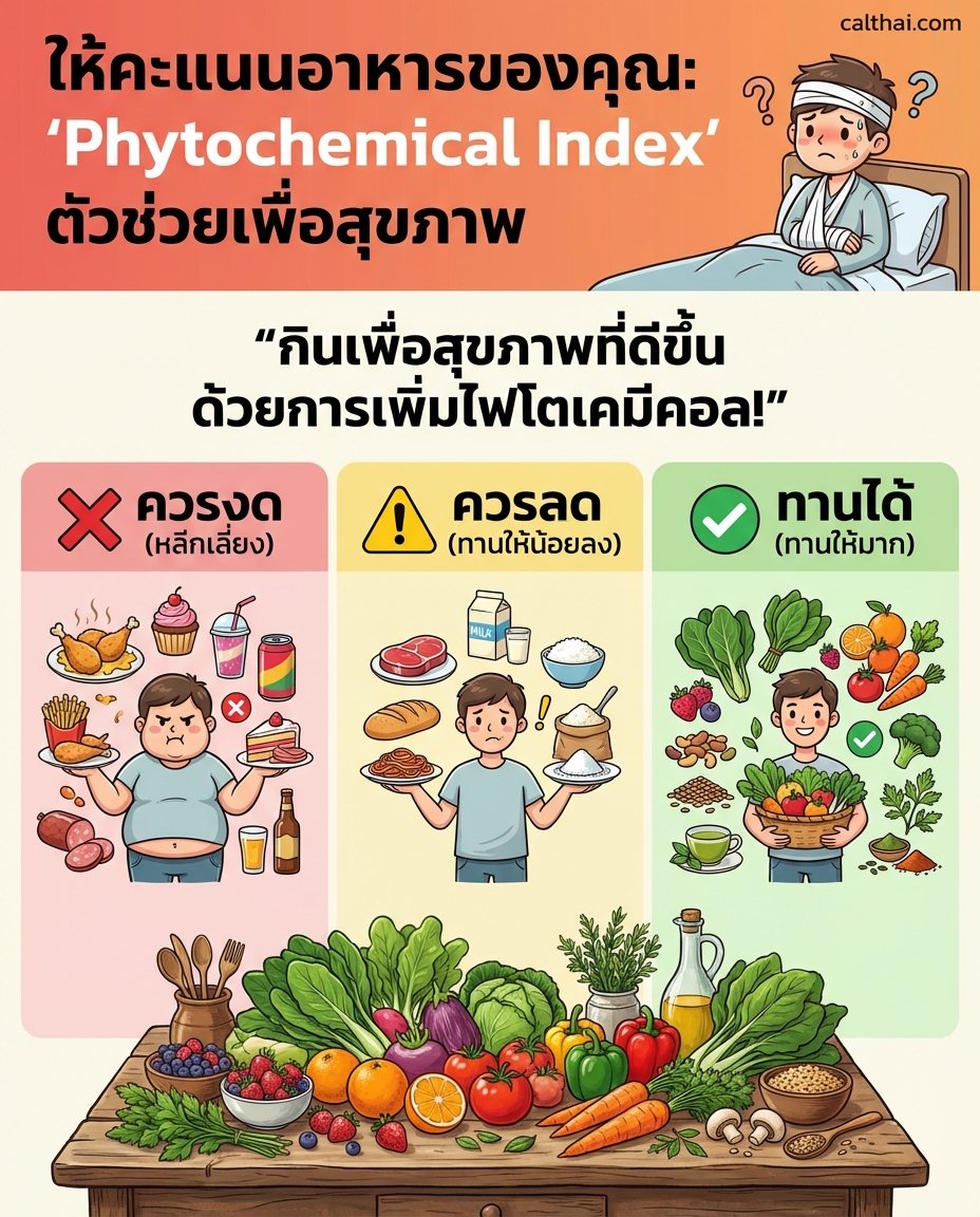 ให้คะแนนอาหารของคุณ: 'Phytoche