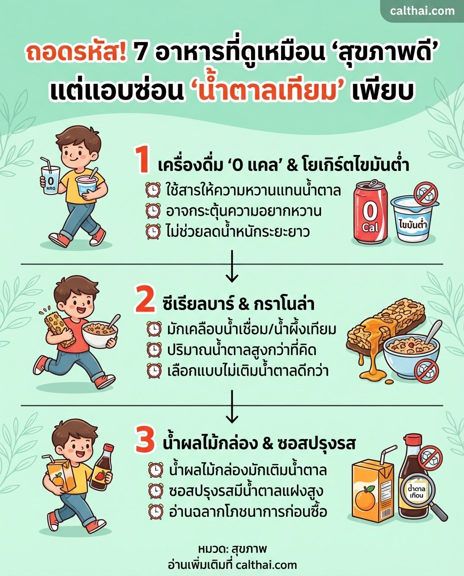 ถอดรหัส! 7 อาหารที่ดูเหมือน 'ส