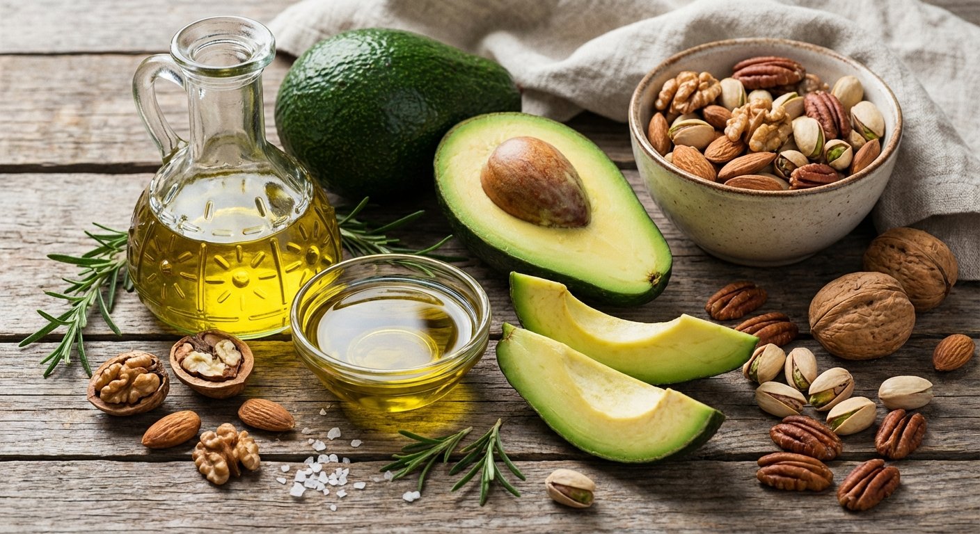 ไขมันดีมีอะไรบ้าง? 15+ อาหารคล