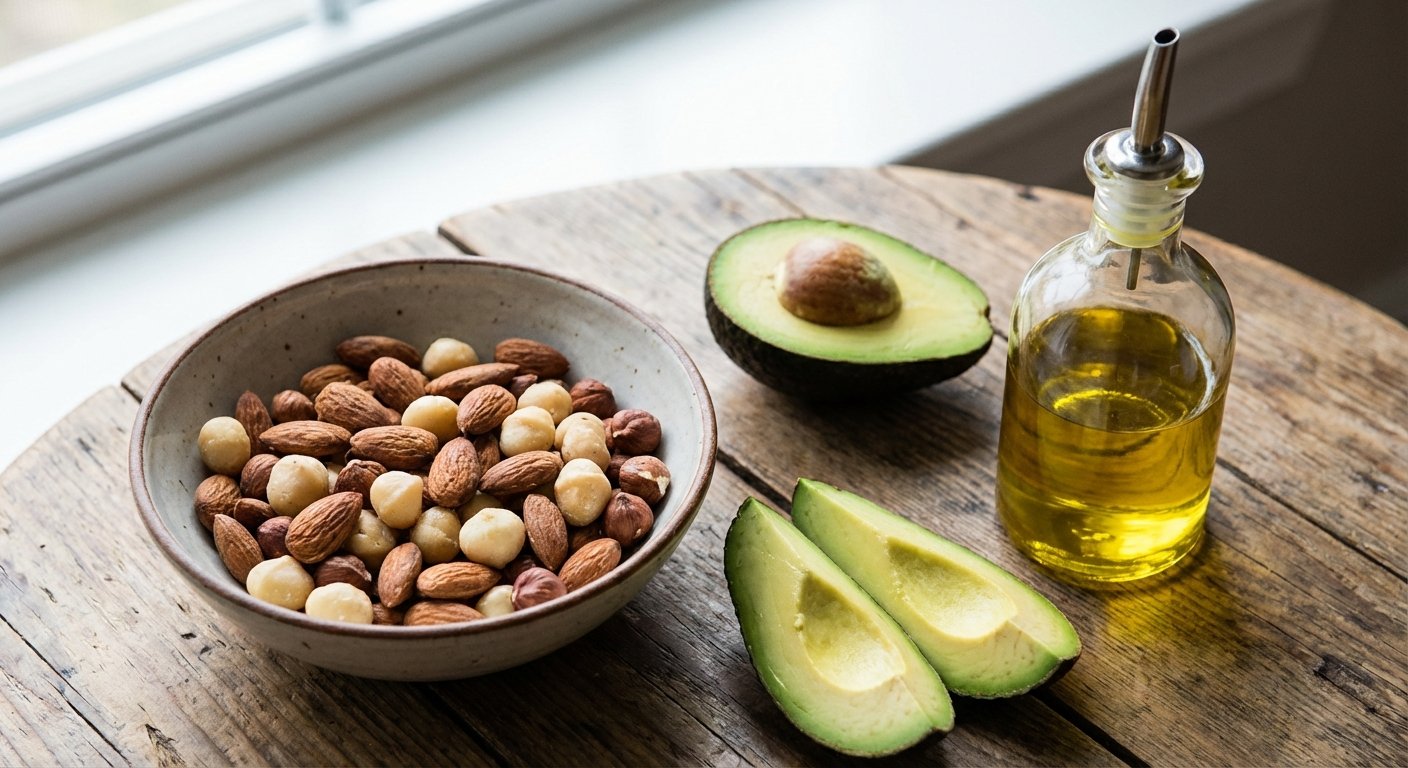 ไขมันดีมีอะไรบ้าง? 15+ อาหารคล