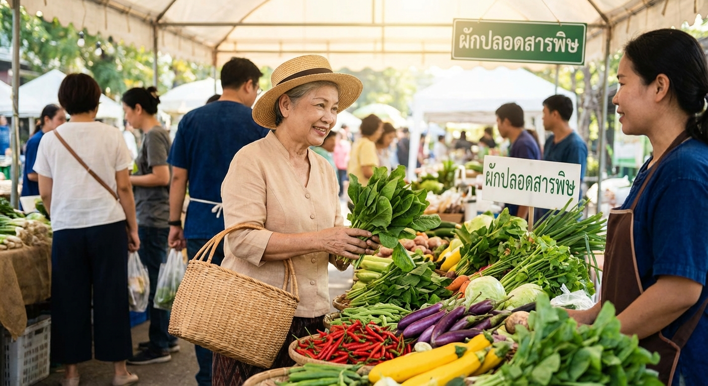 กินออร์แกนิค ลดมะเร็ง