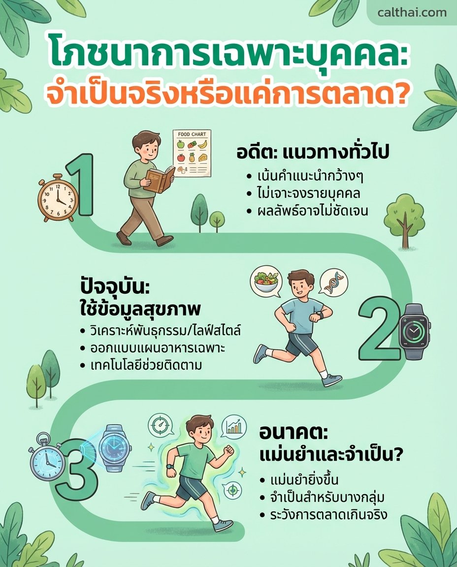 โภชนาการเฉพาะบุคคล: จำเป็นจริง
