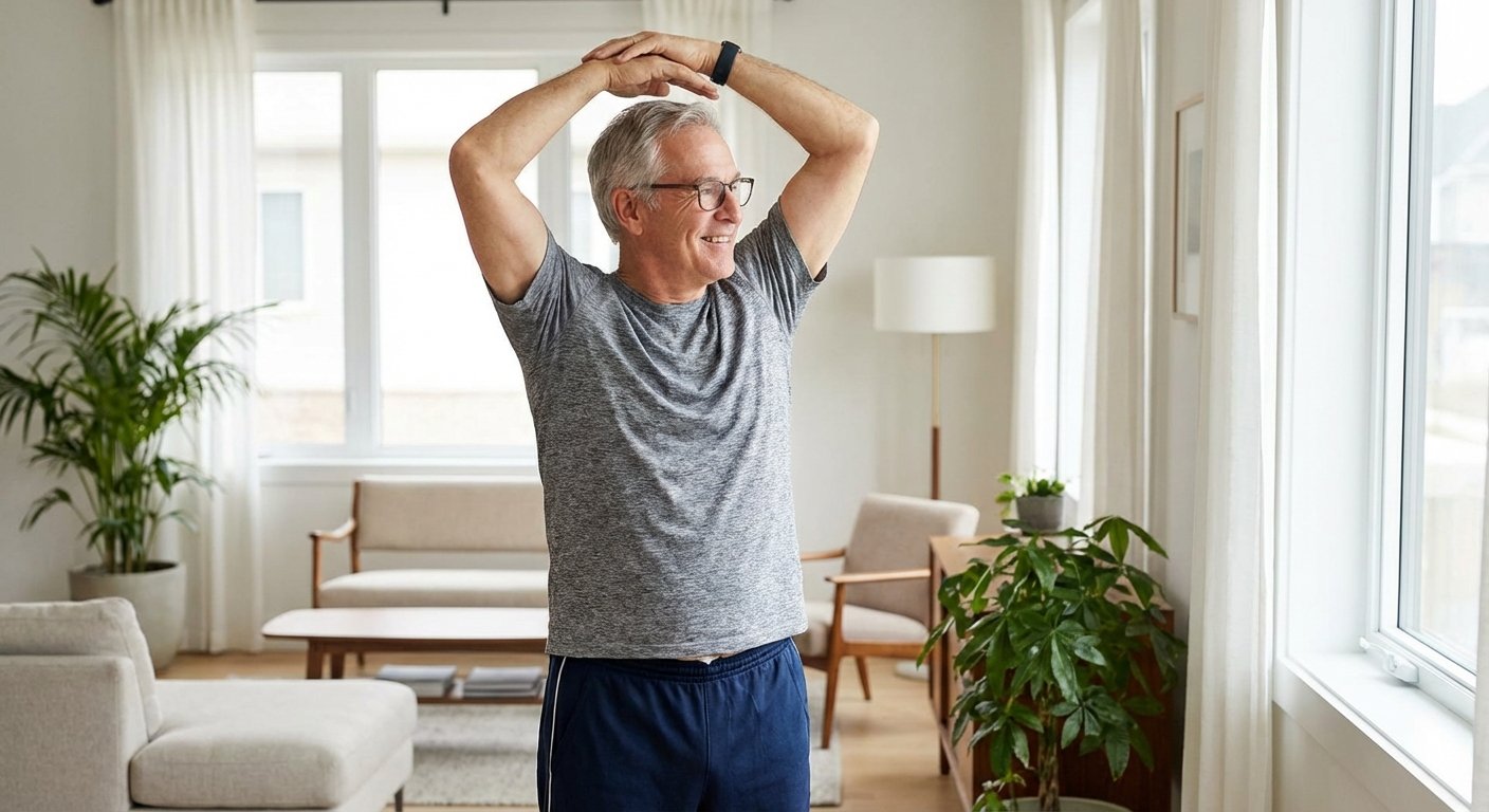 ออกกำลังกายผู้สูงอายุ: 5 ท่าง่