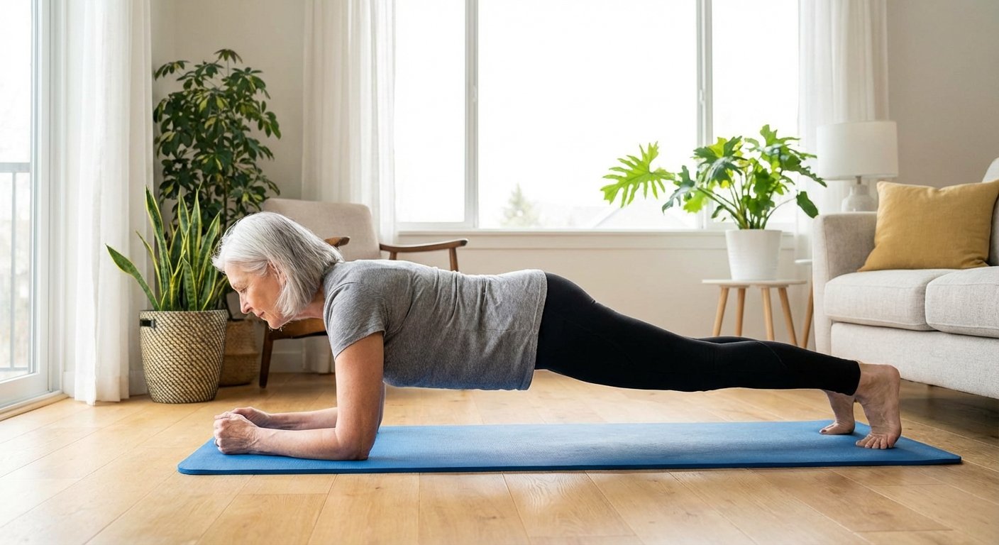 ทดสอบแพลงก์: คนวัย 55+ ควรแพลง